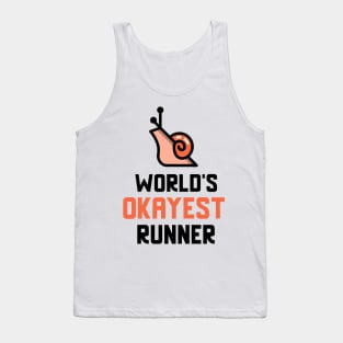 World's Okayest Runner Tank Top